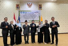 Pelantikan dan Serah Terima Jabatan Dekan, Wakil Dekan, dan PLP Ahli Pertama Universitas Lampung Tahun 2023-2027